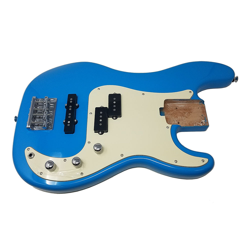 Allen Eden Guitars Electric Bass Loaded Body Robins Egg Blue