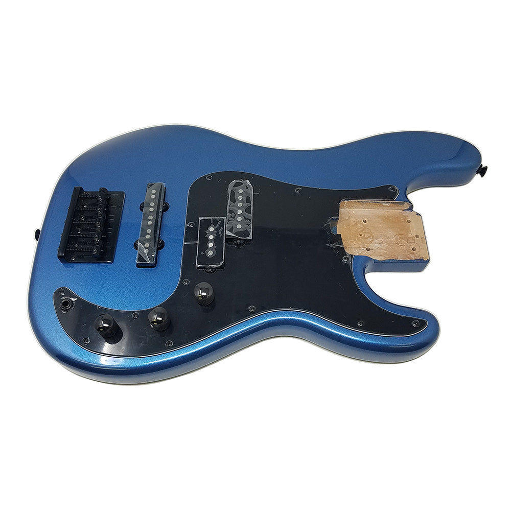 Allen Eden Guitars 5-String Electric Bass Guitar Body Midnight Blue