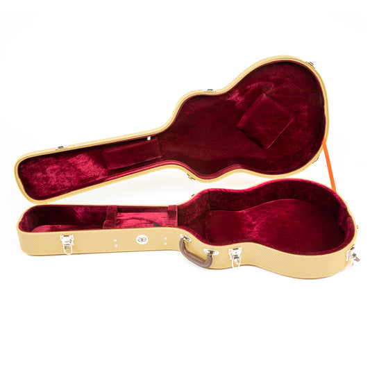 Allen Eden Tweed Hard Shell Guitar Case For ES-335 Jazz Styles