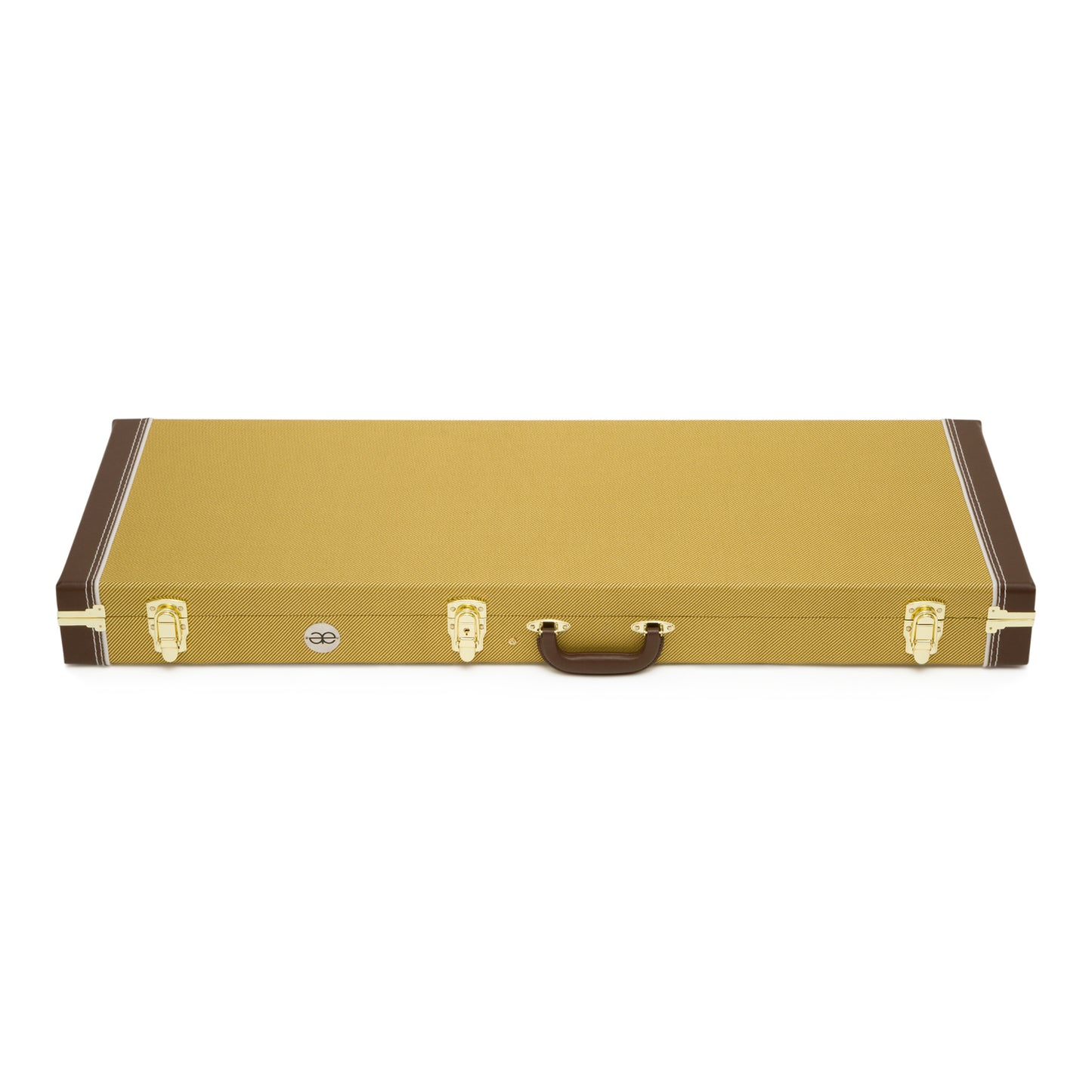 AE Guitars Hardshell Case Tweed with Brown Sides for Jaguar / Jazzmaster