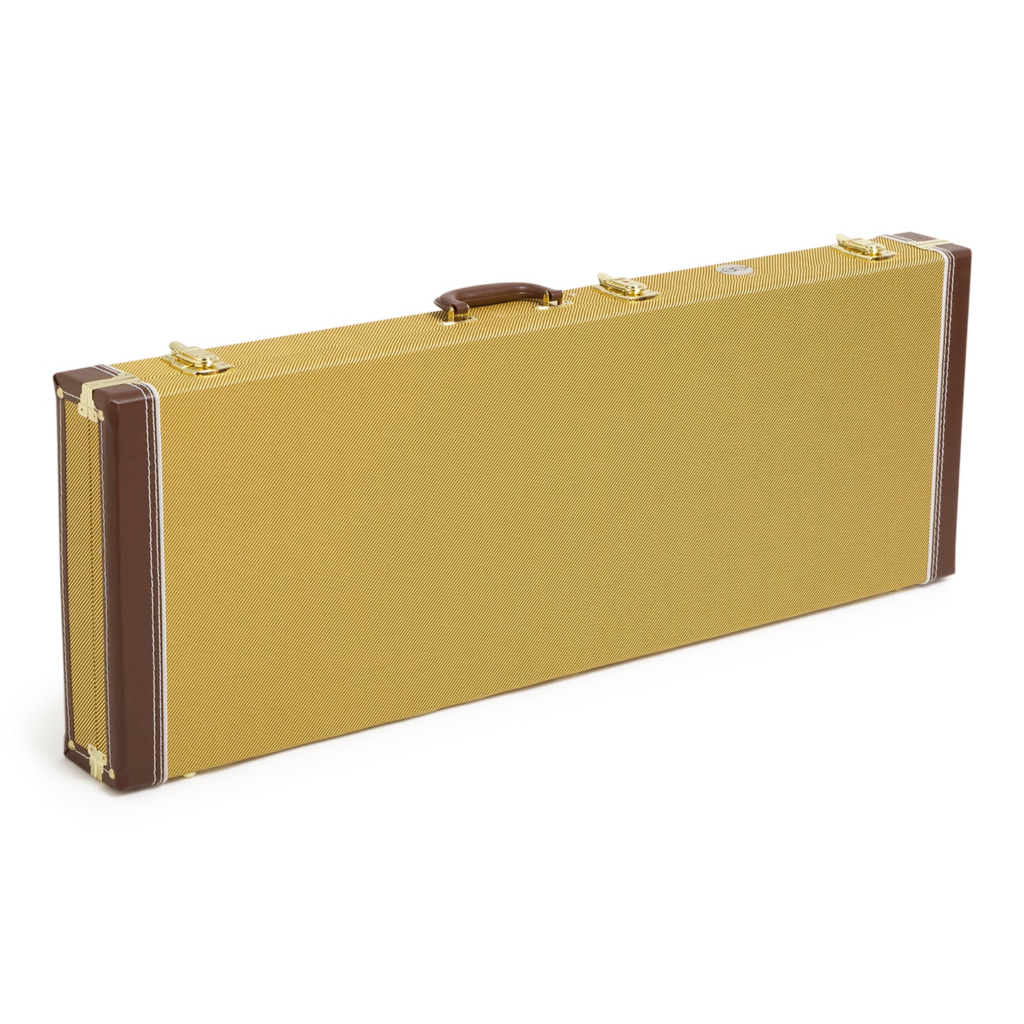 AE Guitars Hardshell Case Tweed with Brown Sides for Jaguar / Jazzmaster