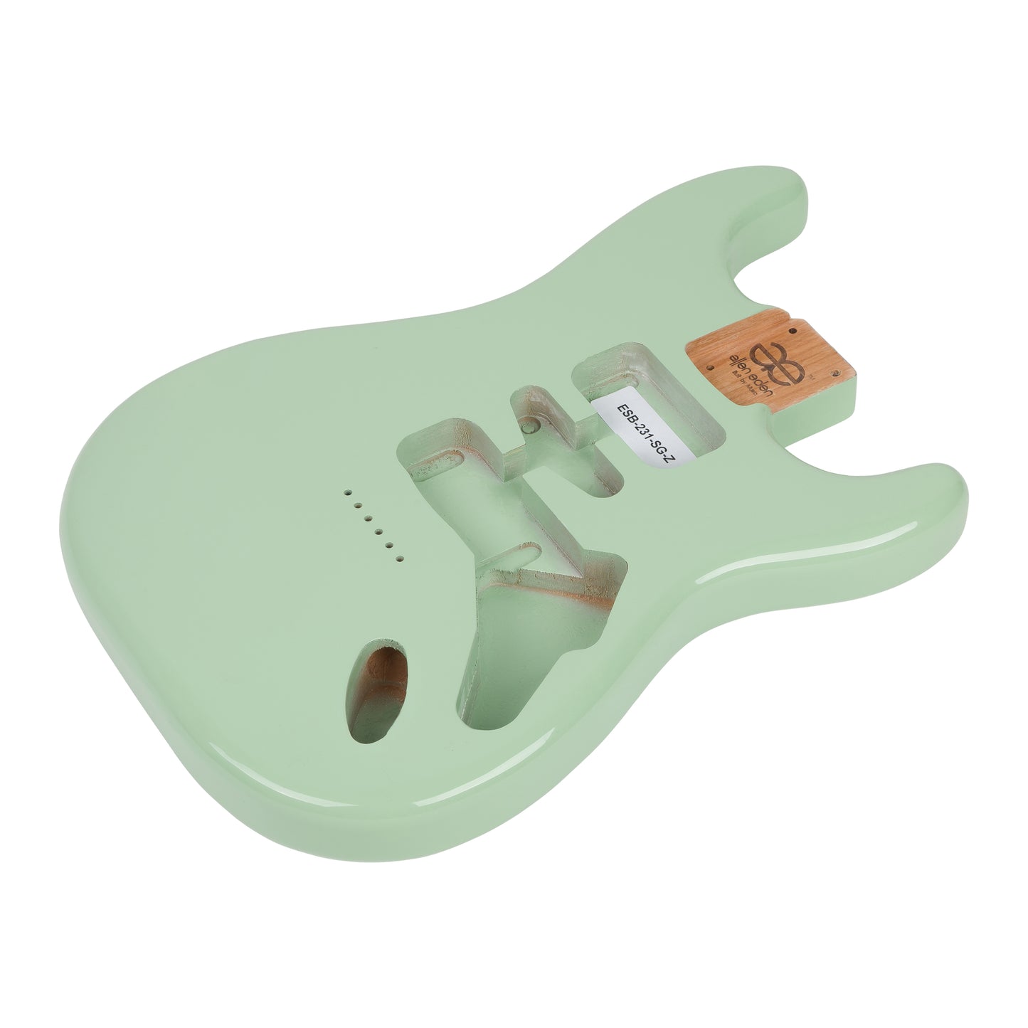 AE Guitars® S-Style Alder Replacement Guitar Body Surf Green