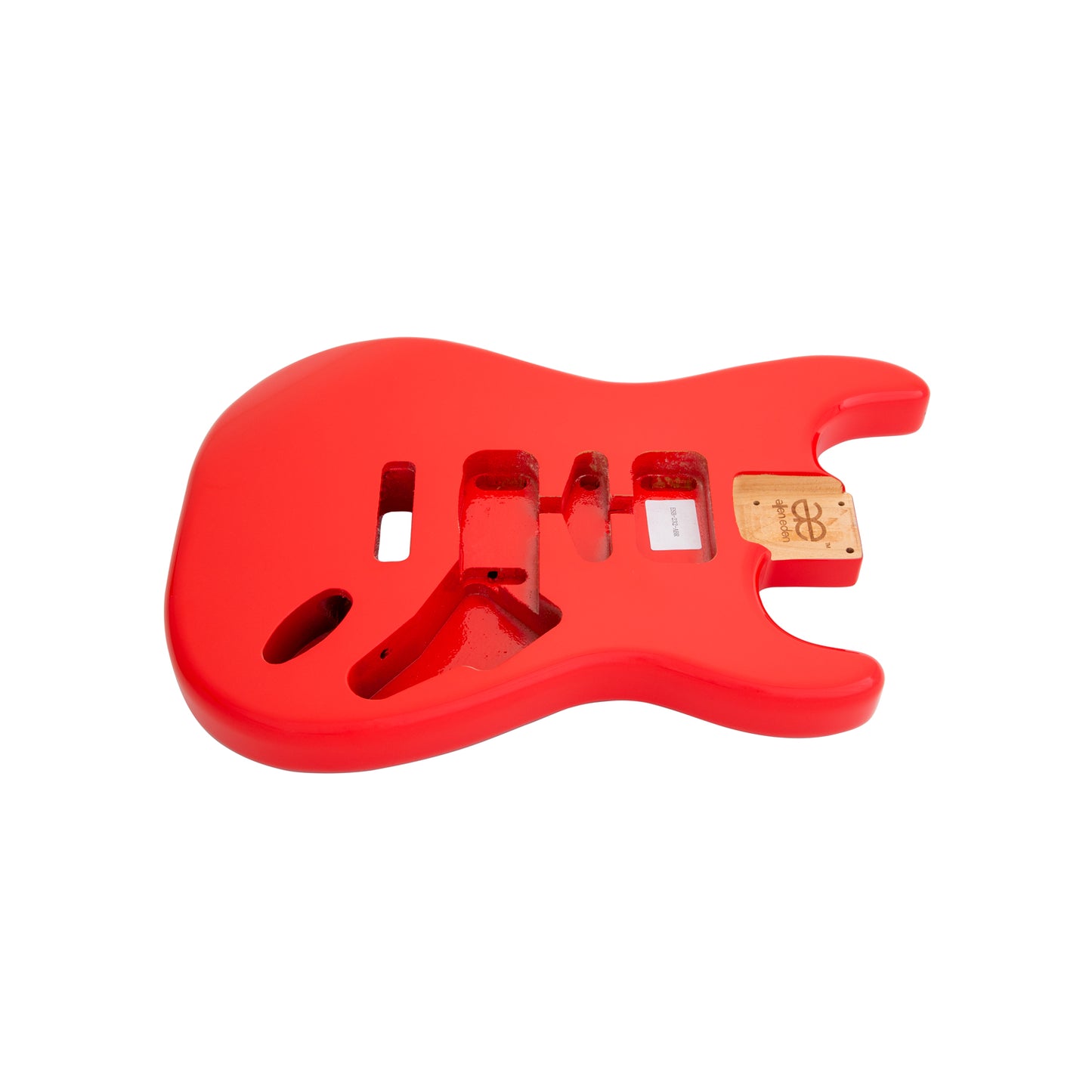 AE Guitars® S-Style Alder Replacement Guitar Body Fire Engine Red
