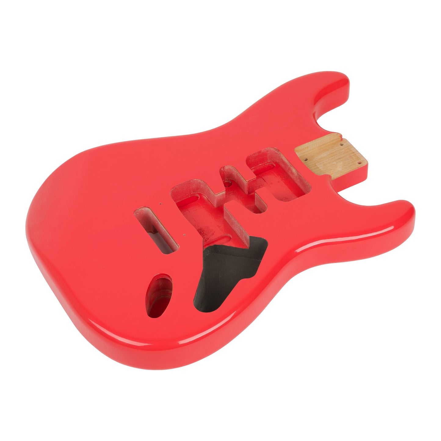 AE Guitars® S-Style Alder Replacement Guitar Body Fiesta Red Nitro