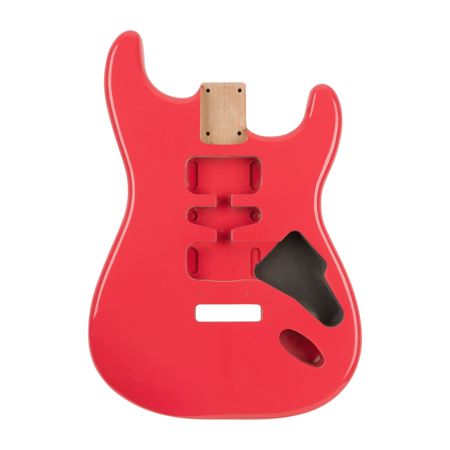 AE Guitars® S-Style Alder Replacement Guitar Body Fiesta Red Nitro
