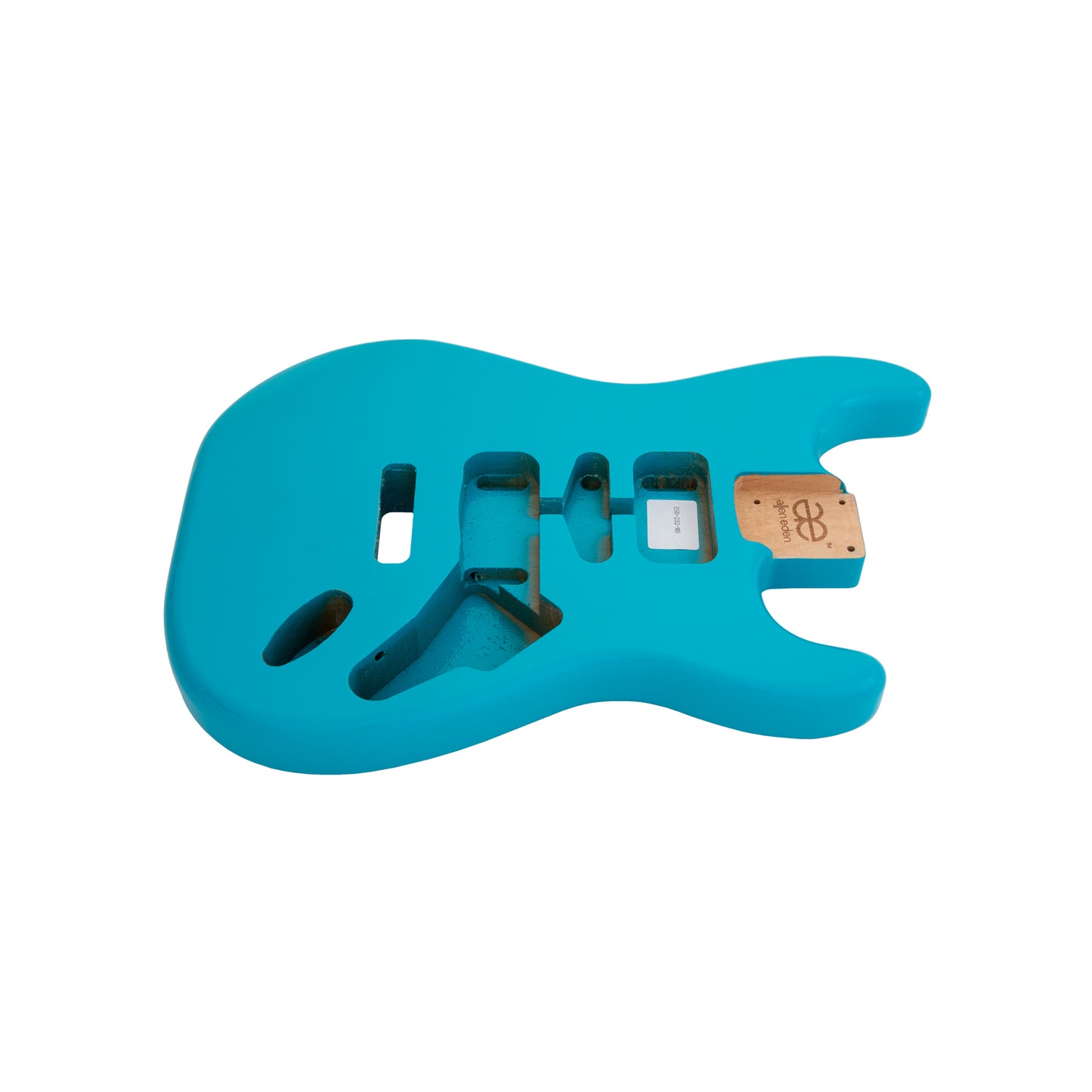 AE Guitars® S-Style Alder Replacement Guitar Body Miami Blue