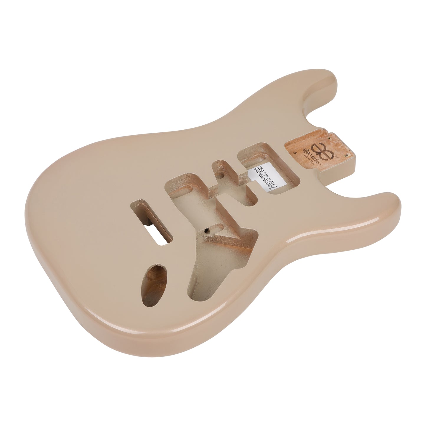 AE Guitars® S-Style Alder Replacement Guitar Body Shoreline Gold Metallic