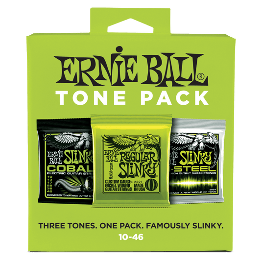 Ernie Ball Regular Slinky Electric Tone Pack - 10-46 Gauge