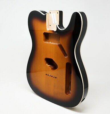 AE Guitars® T-Style Alder Replacement Guitar Body Sunburst with Binding