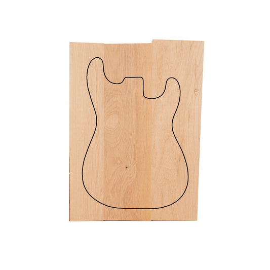 AE Guitars® Premium Alder Guitar Body Blank 3 Piece Glued Solid