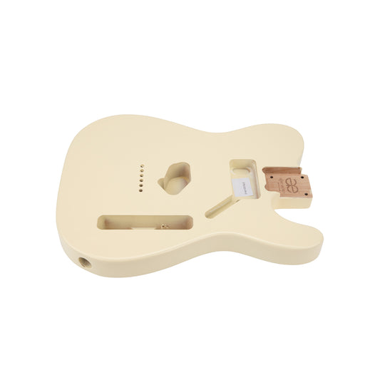 AE Guitars® T-Style Alder Replacement Guitar Body Vintage White