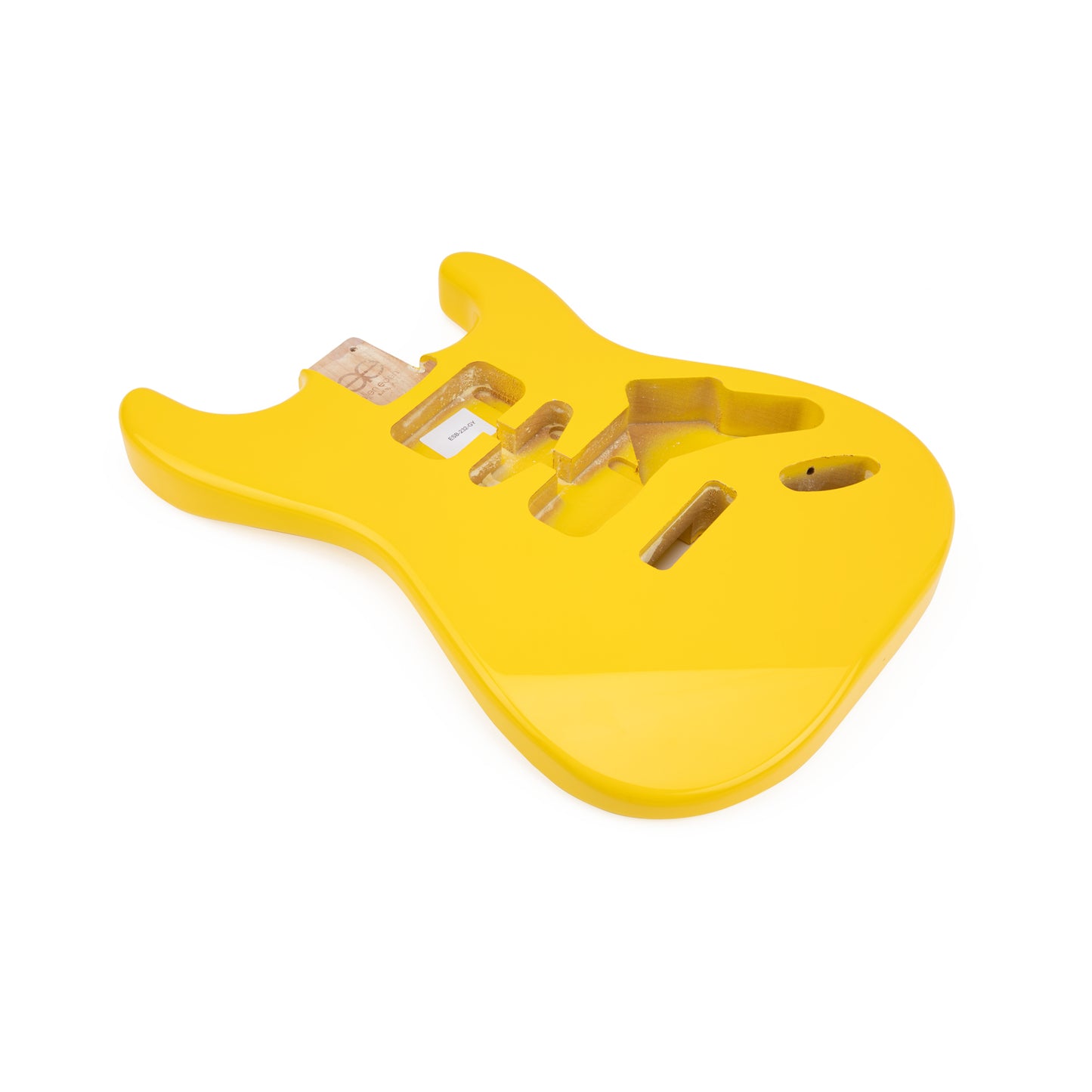 AE Guitars® S-Style Alder Replacement Guitar Body Graffiti Yellow