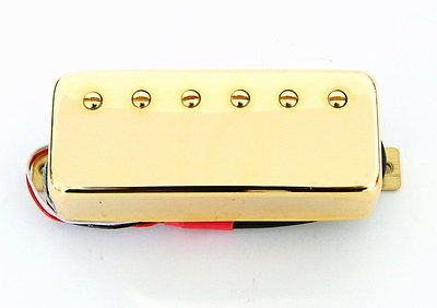 Artec Mini Humbucker Les Paul Bridge Pickup Gold
