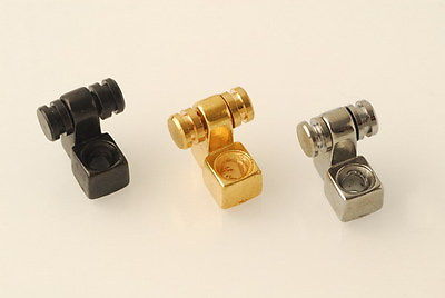 Set of 2 Chrome Roller String Retainer