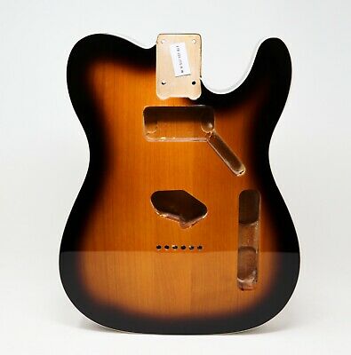 AE Guitars® T-Style Alder Replacement Guitar Body Sunburst with Binding