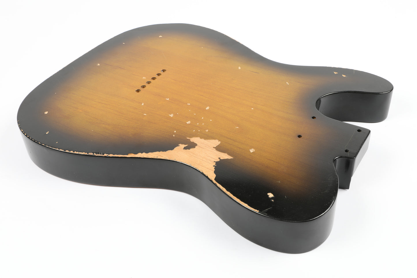 AE Guitars® T-Style Alder Replacement Guitar Body Relic Nitro Top Sunburst
