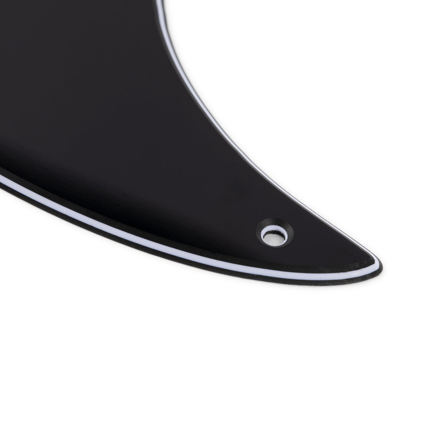 AE Guitars® J-Bass 3-PLY B/W/B Black Pickguard