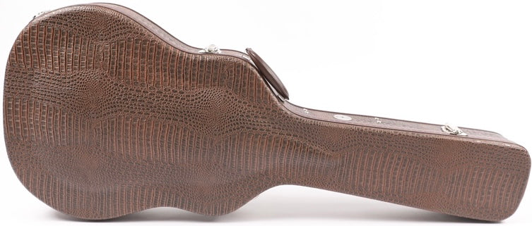 Allen Eden Alligator Leather 335 Case with Super Soft Coffee Velour