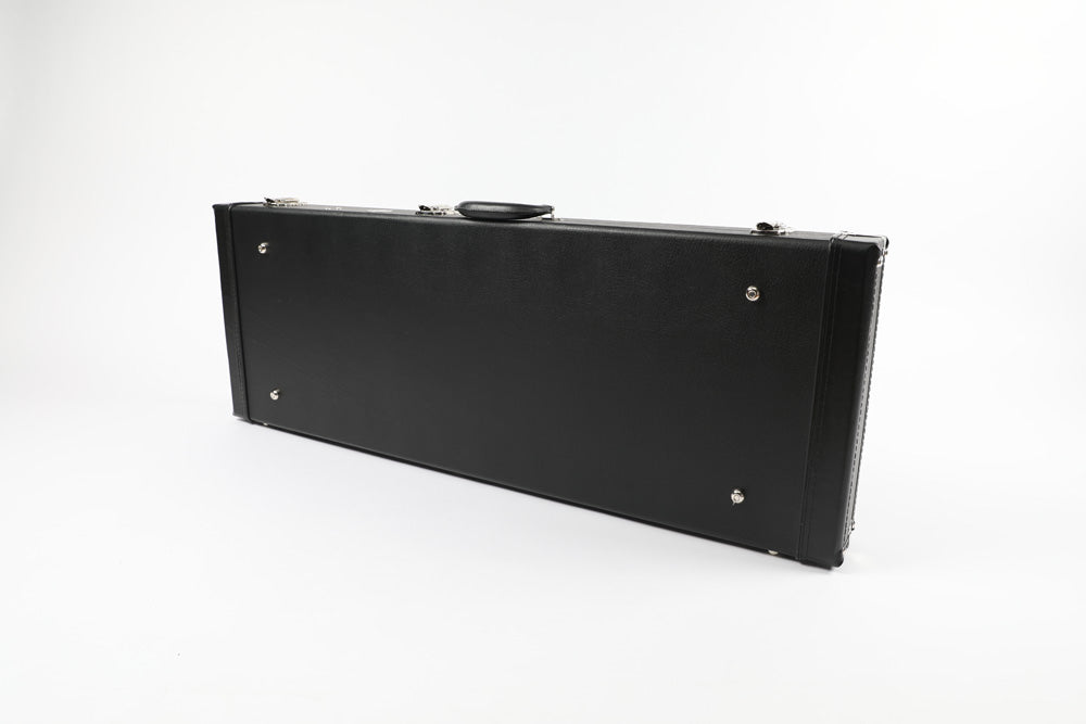 Allen Eden Black Hard Shell Guitar Case for Strat / Tele Styles