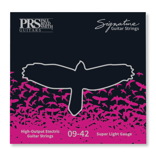 PRS Signature Electric Guitar Strings - .009 - .042 Super Light (3 pack)