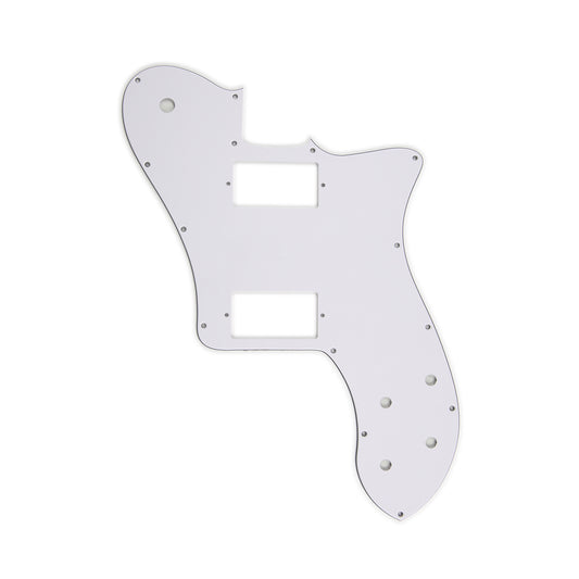 AE Guitars® HH Tele Deluxe 3-PLY W/B/W White Pickguard