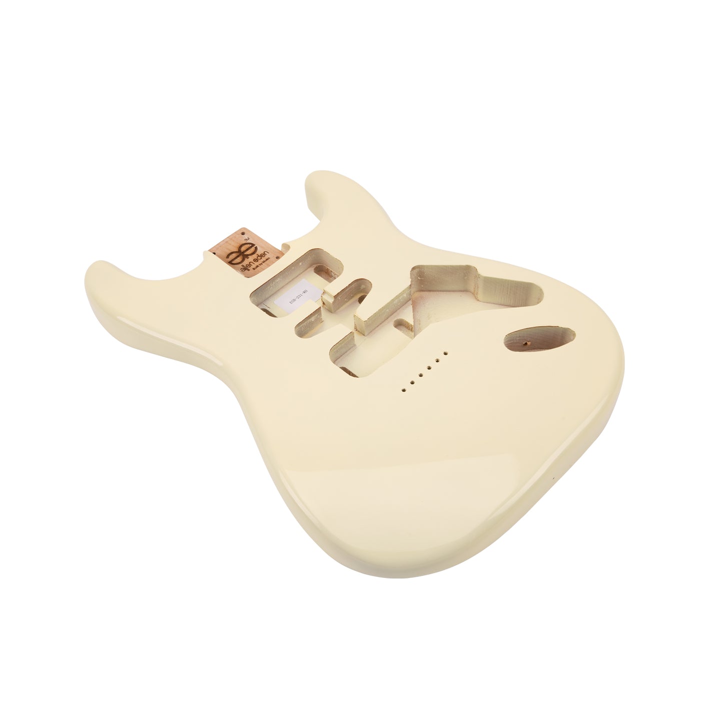AE Guitars® S-Style Alder Replacement Guitar Body Vintage White