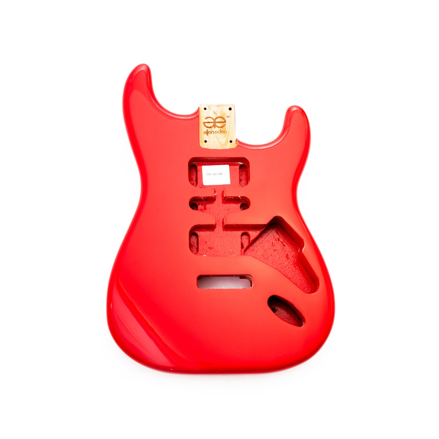 AE Guitars® S-Style Alder Replacement Guitar Body Fire Engine Red
