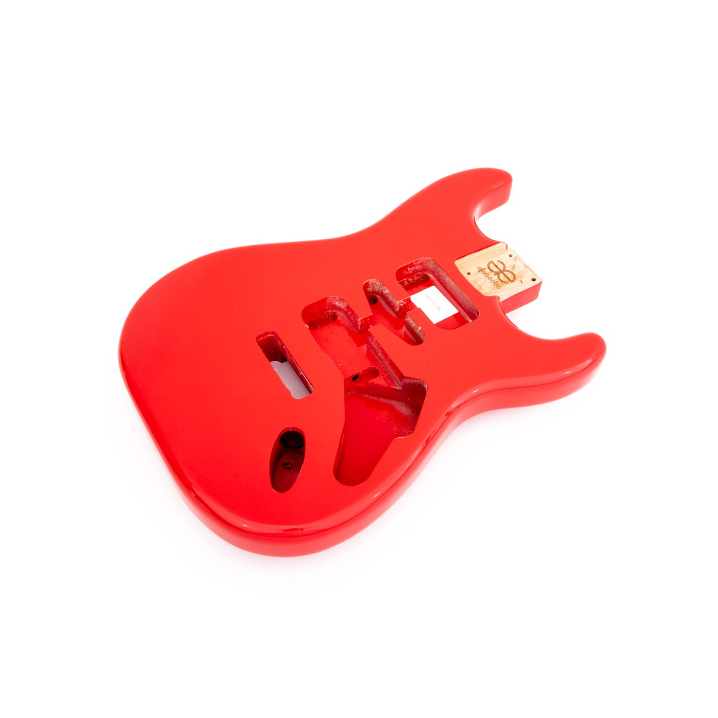 AE Guitars® S-Style Alder Replacement Guitar Body Fire Engine Red