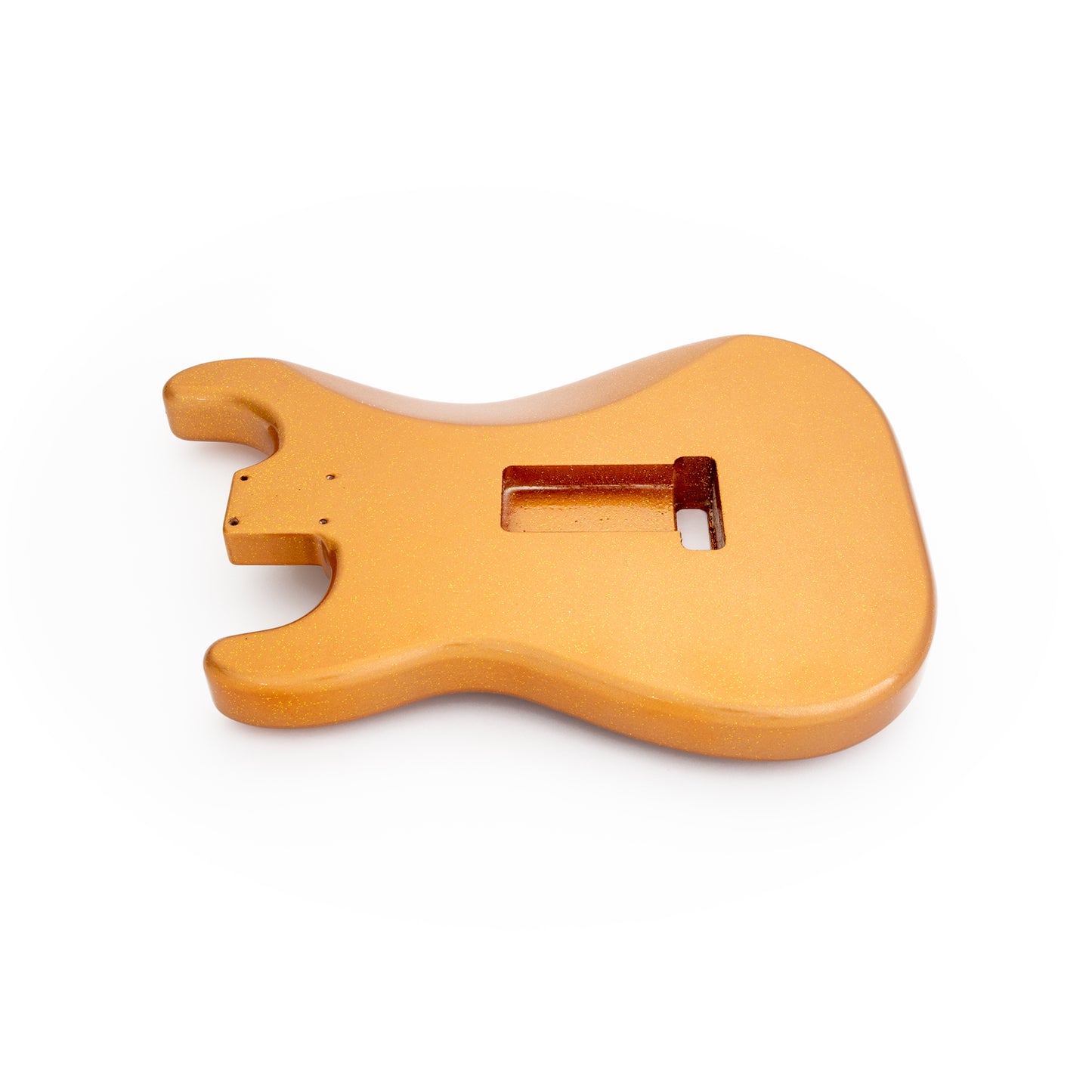 AE Guitars® S-Style Alder Replacement Guitar Body Gold Sparkle