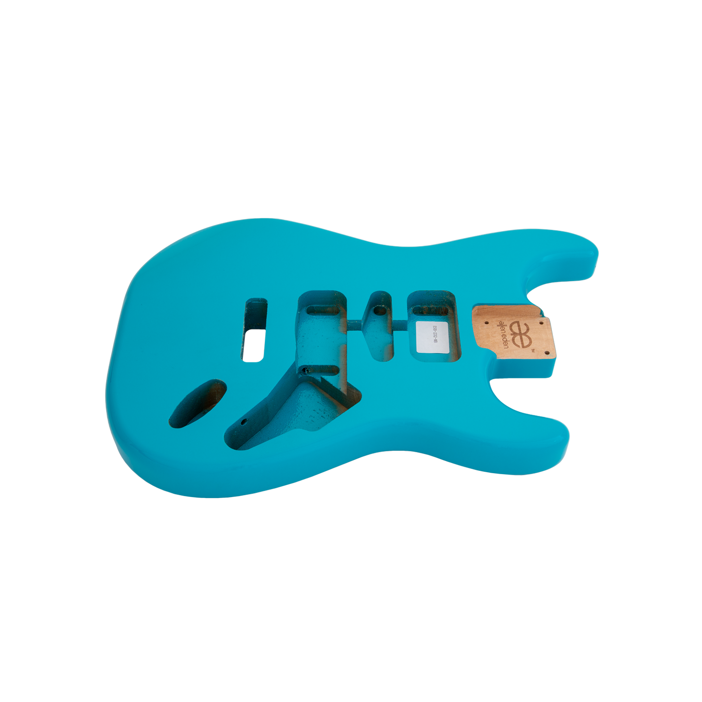 AE Guitars® S-Style Alder Replacement Guitar Body Miami Blue