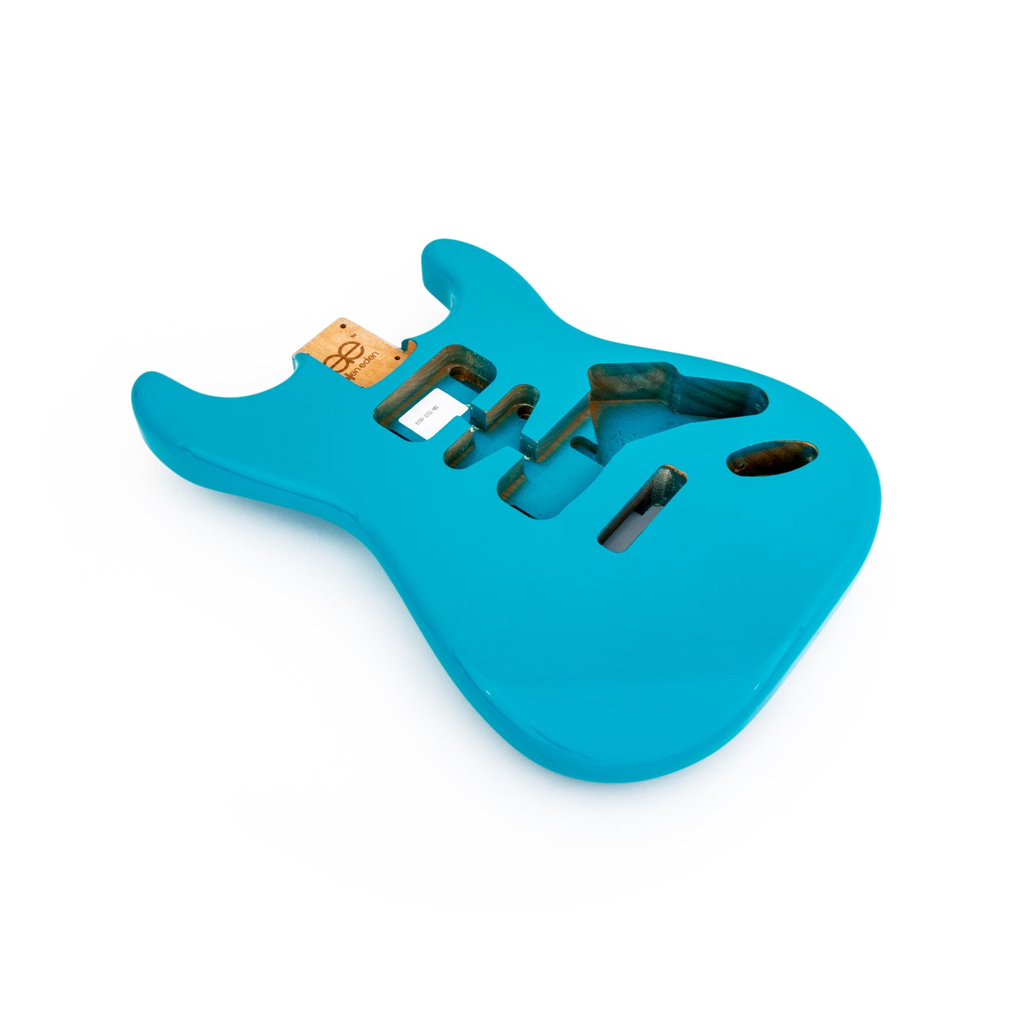 AE Guitars® S-Style Alder Replacement Guitar Body Miami Blue