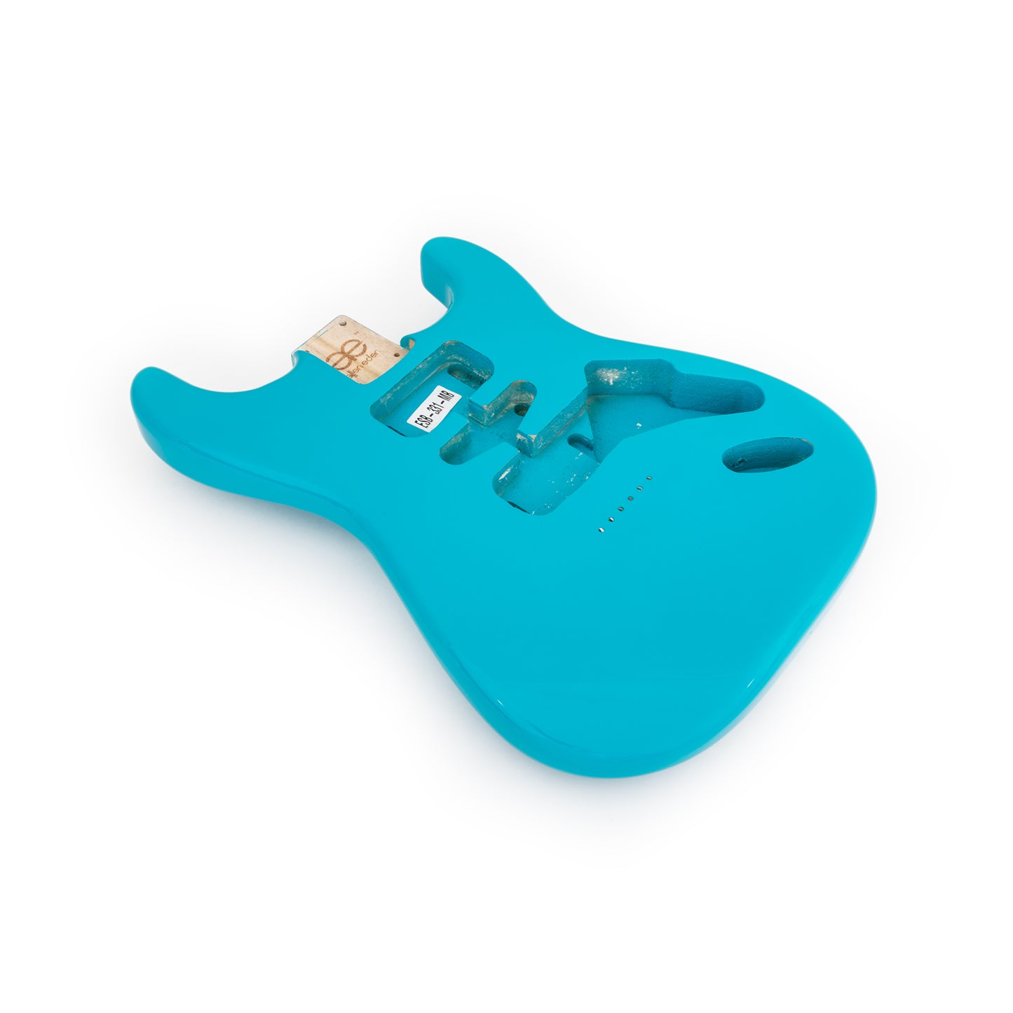 AE Guitars® S-Style Paulownia Replacement Guitar Body Miami Blue