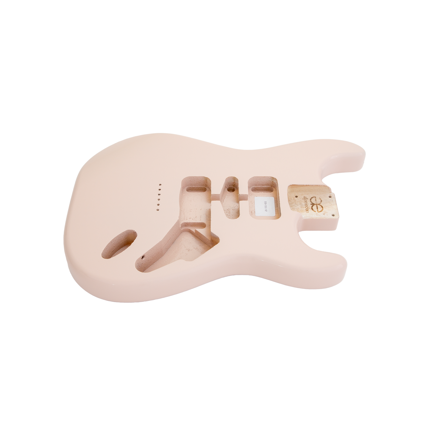 AE Guitars® S-Style Paulownia Replacement Guitar Body Shell Pink