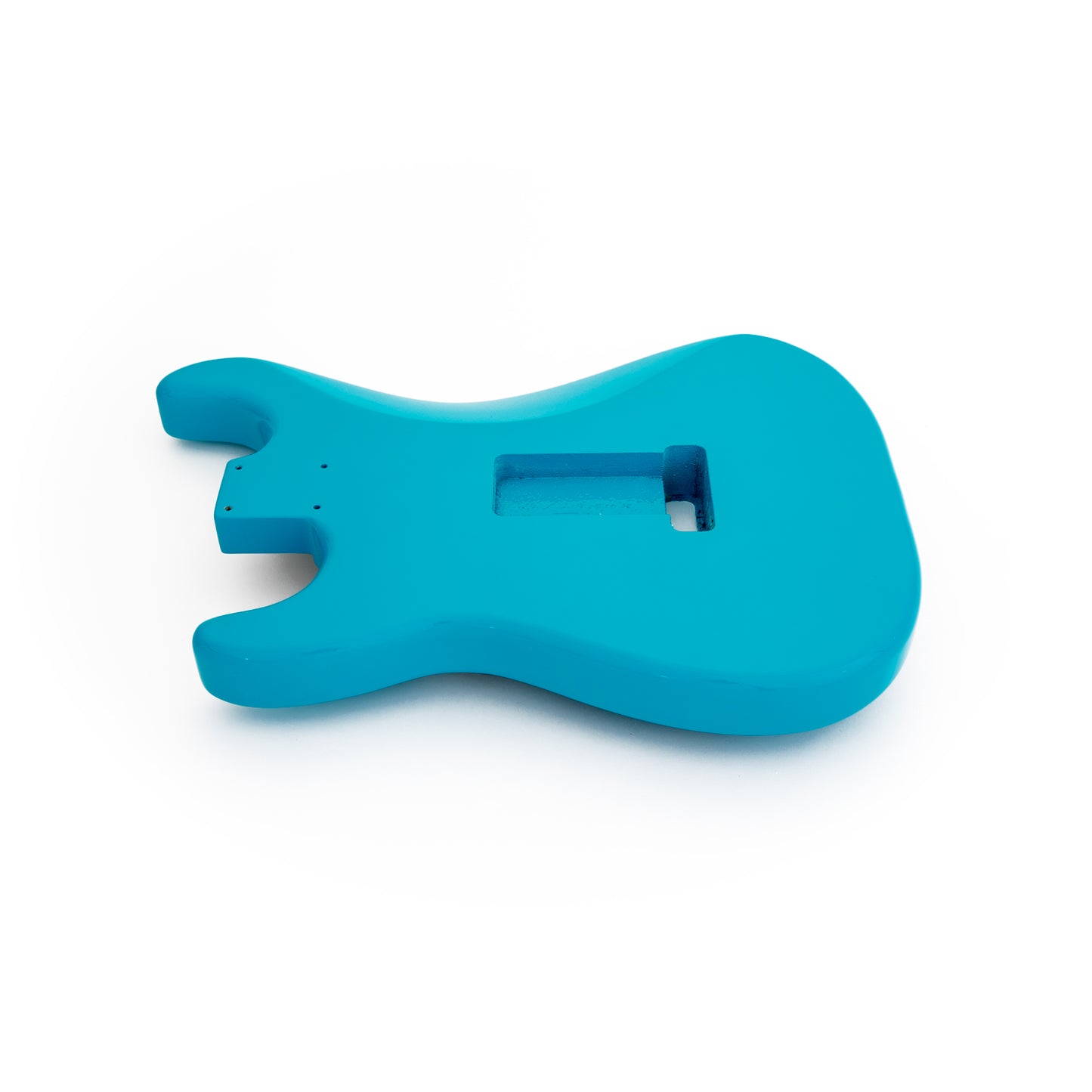 AE Guitars® S-Style Paulownia Replacement Guitar Body Miami Blue