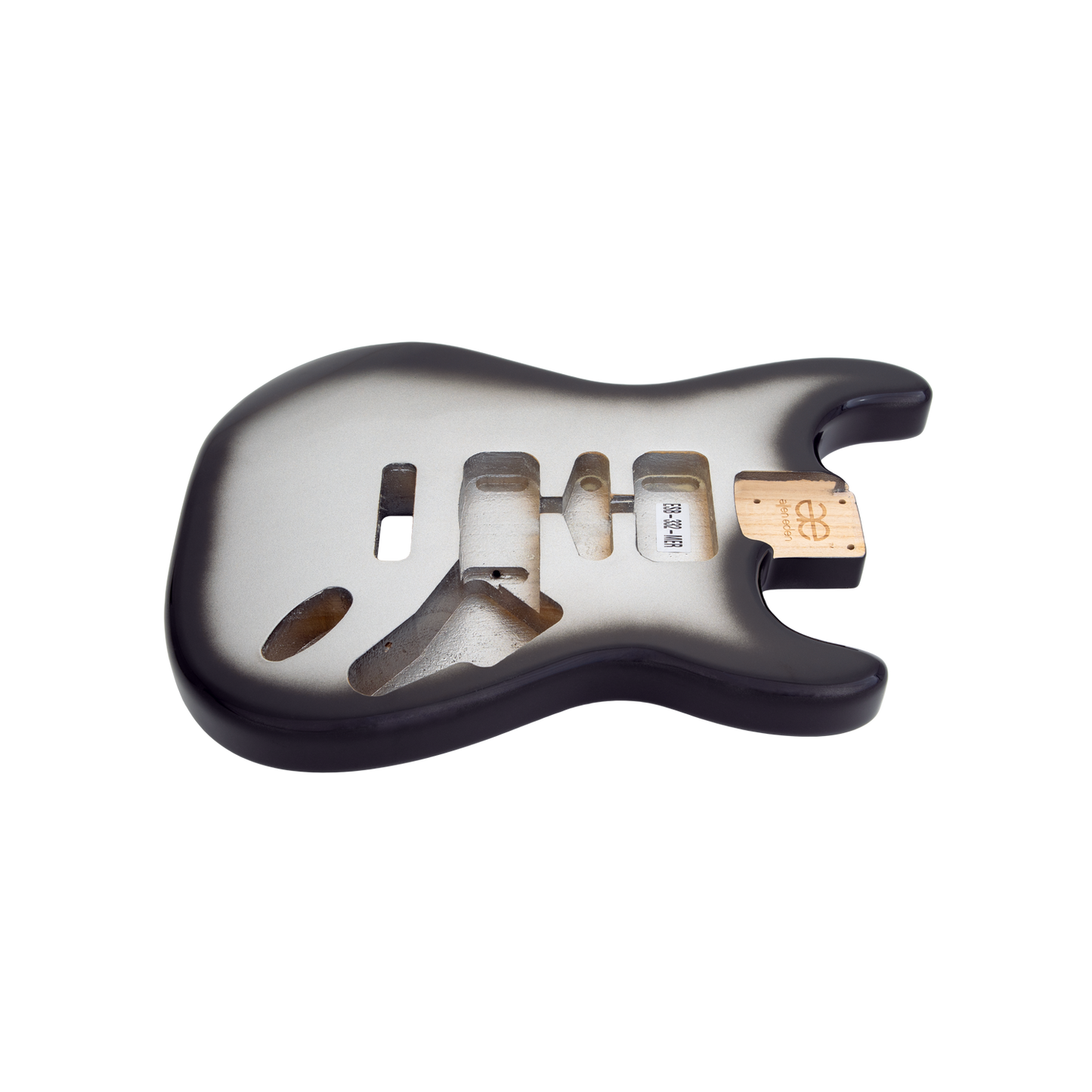 AE Guitars® S-Style Paulownia Replacement Guitar Body Mercury