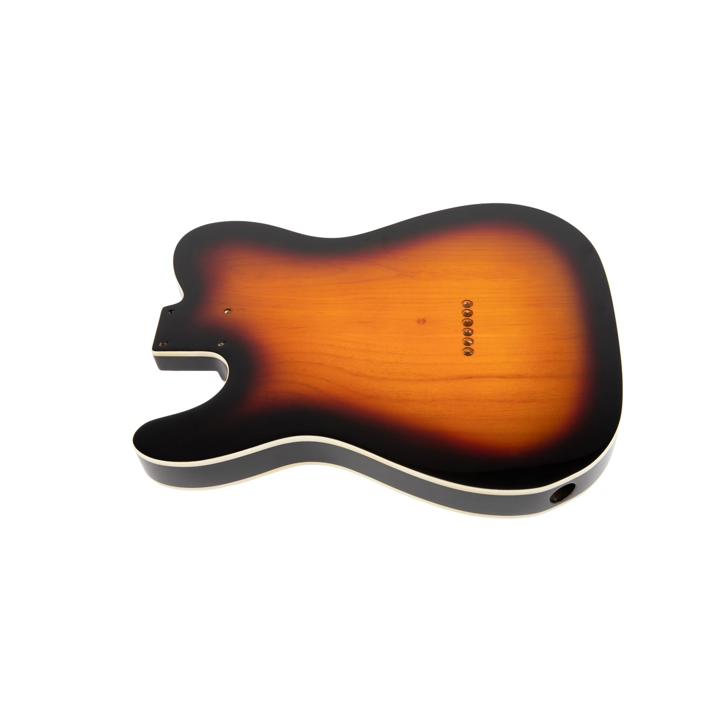 AE Guitars® T-Style Alder Replacement Guitar Body 3 Tone Sunburst with Binding