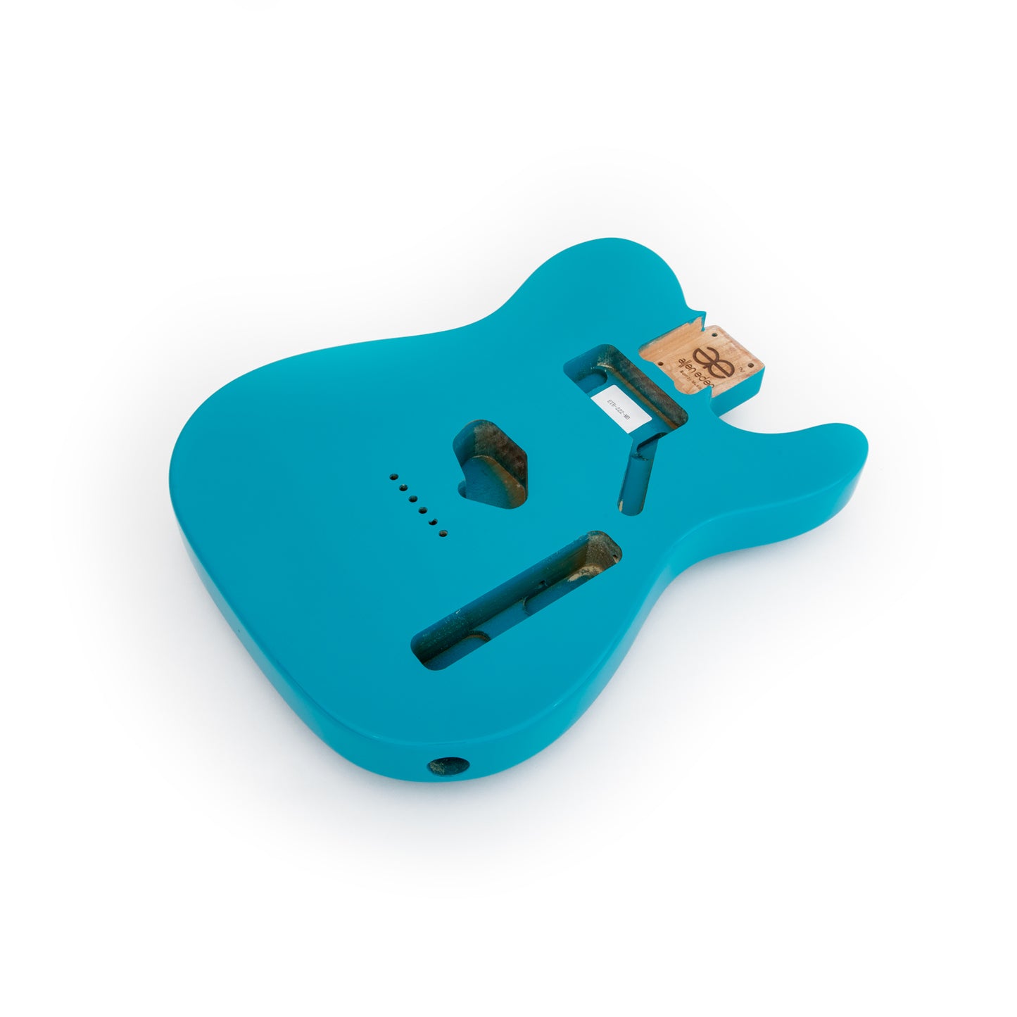 AE Guitars® T-Style Alder Replacement Guitar Body Miami Blue