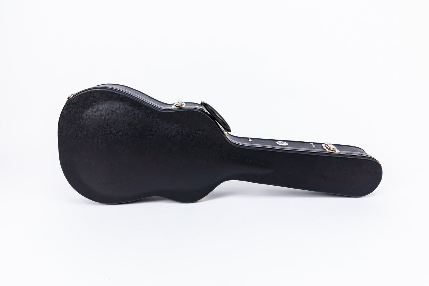 AE Guitars Hardshell Guitar Case Black Leather with Gray Interior For Gretsch Jet Styles