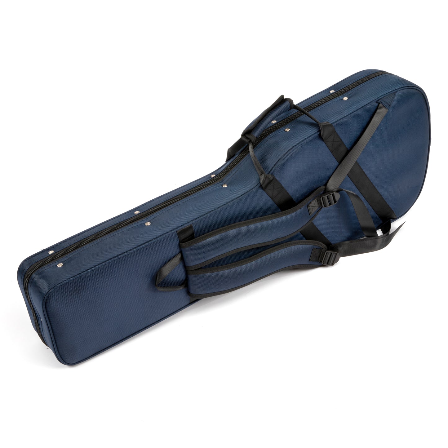 Allen Eden Deluxe Mystic Blue Soft Padded Guitar Case For Electric Guitar