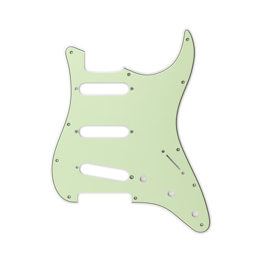 AE Guitars® SSS Strat 3-PLY MG/B/MG Mint Green Pickguard