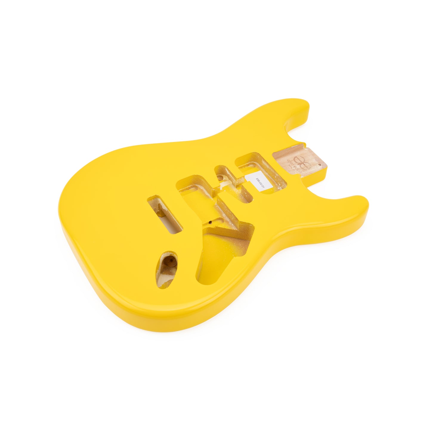 AE Guitars® S-Style Alder Replacement Guitar Body Graffiti Yellow