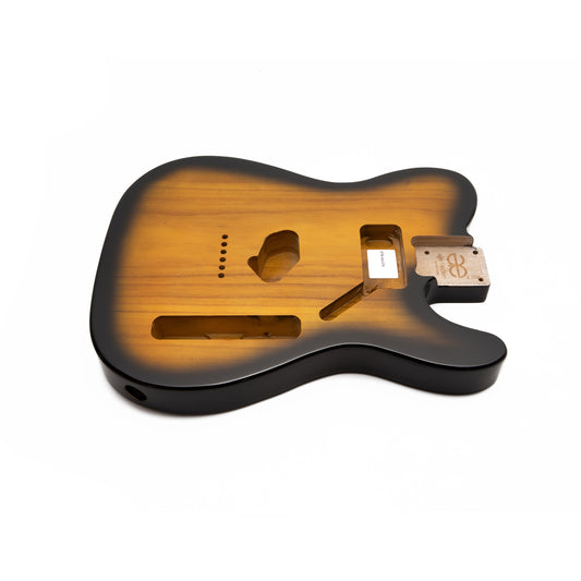 AE Guitars® T-Style Paulownia Replacement Guitar Body Sunburst