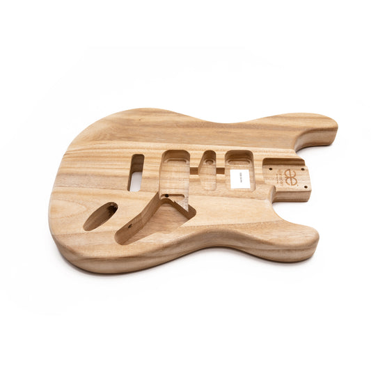 AE Guitars® S-Style Paulownia Replacement Guitar Body Natural