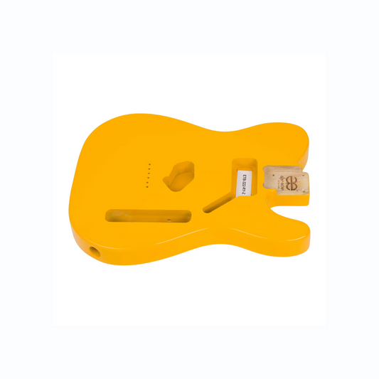 AE Guitars® T-Style Paulownia Replacement Guitar Body Royal Yellow