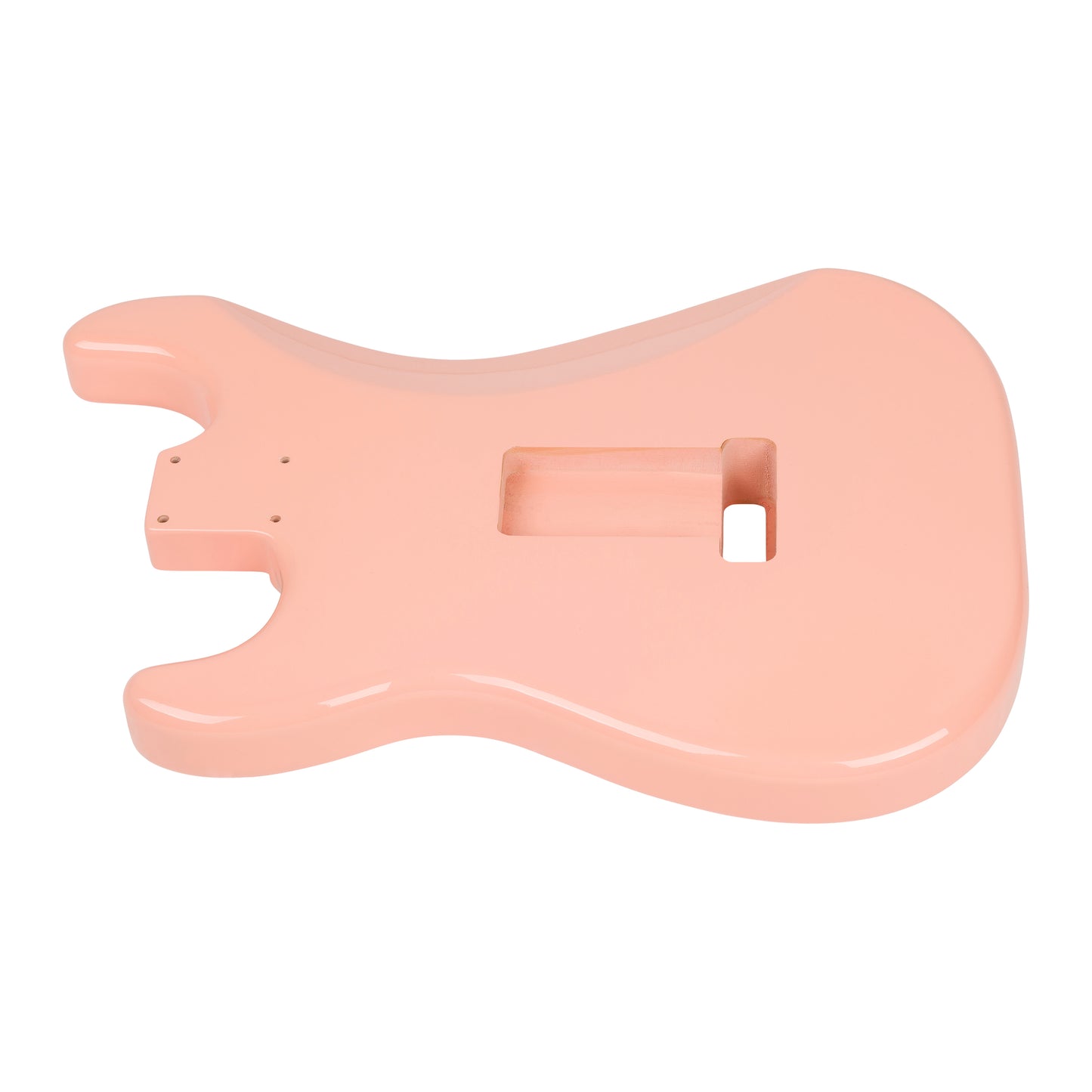 AE Guitars® S-Style Alder Replacement Guitar Body Shell Pink Nitro