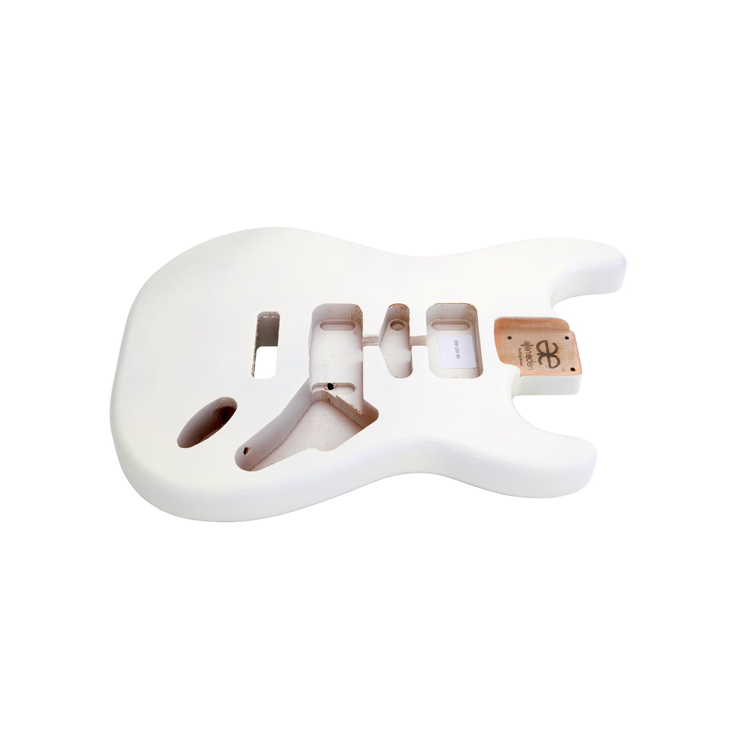 AE Guitars® S-Style Alder Replacement Guitar Body White