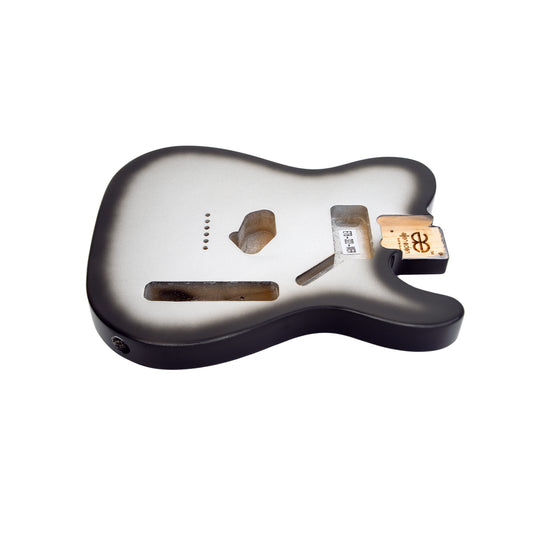 AE Guitars® T-Style Paulownia Replacement Guitar Body Mercury
