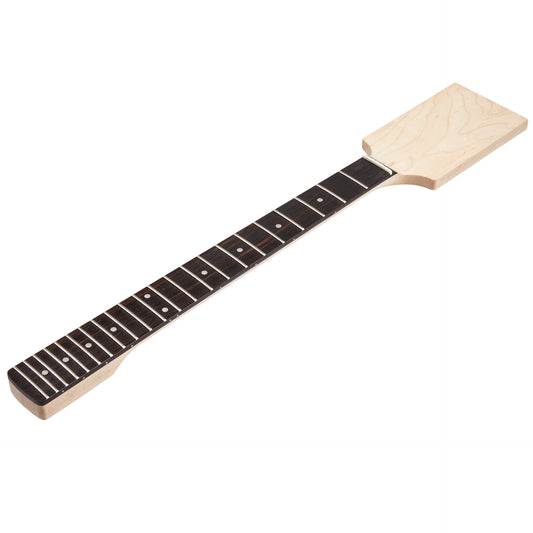 AE Guitars® Paddle Guitar Neck 22 Frets Rosewood Dot Inlay