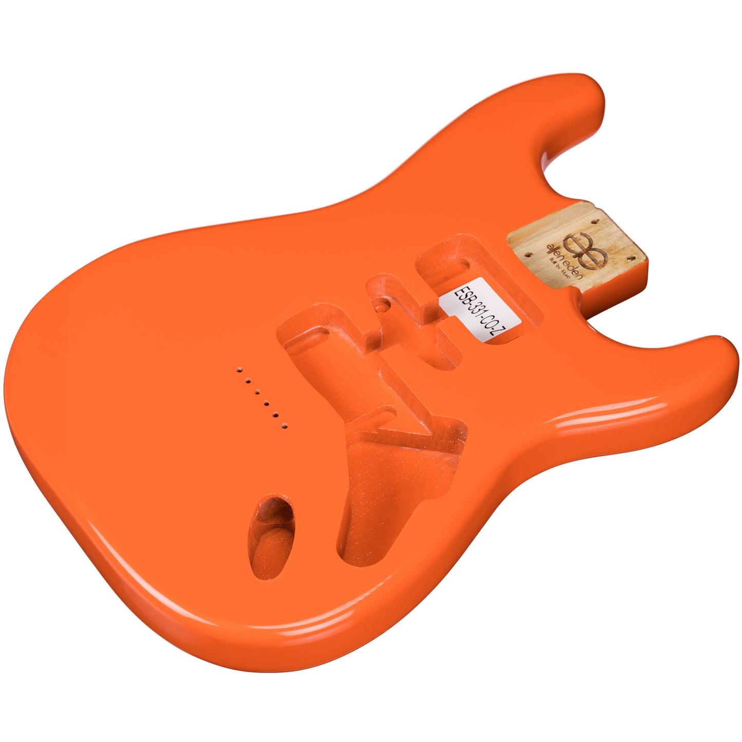 AE Guitars® S-Style Paulownia Replacement Guitar Body Capri Orange