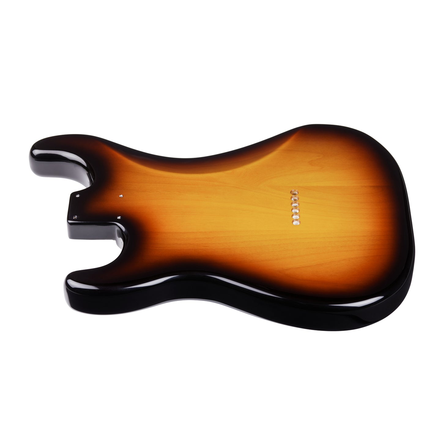 AE Guitars® S-Style Alder Replacement Guitar Body 3 Tone Sunburst